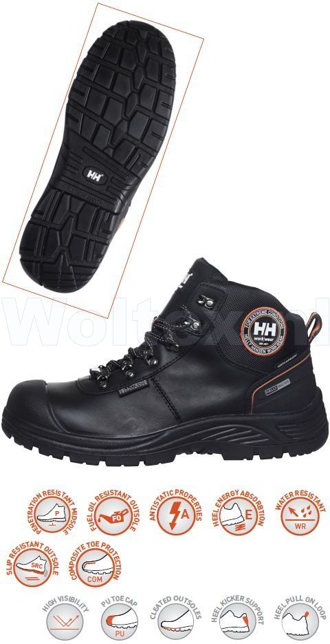 Helly Hansen Schoenen Chelsea 78250 zwart-oranje(992)